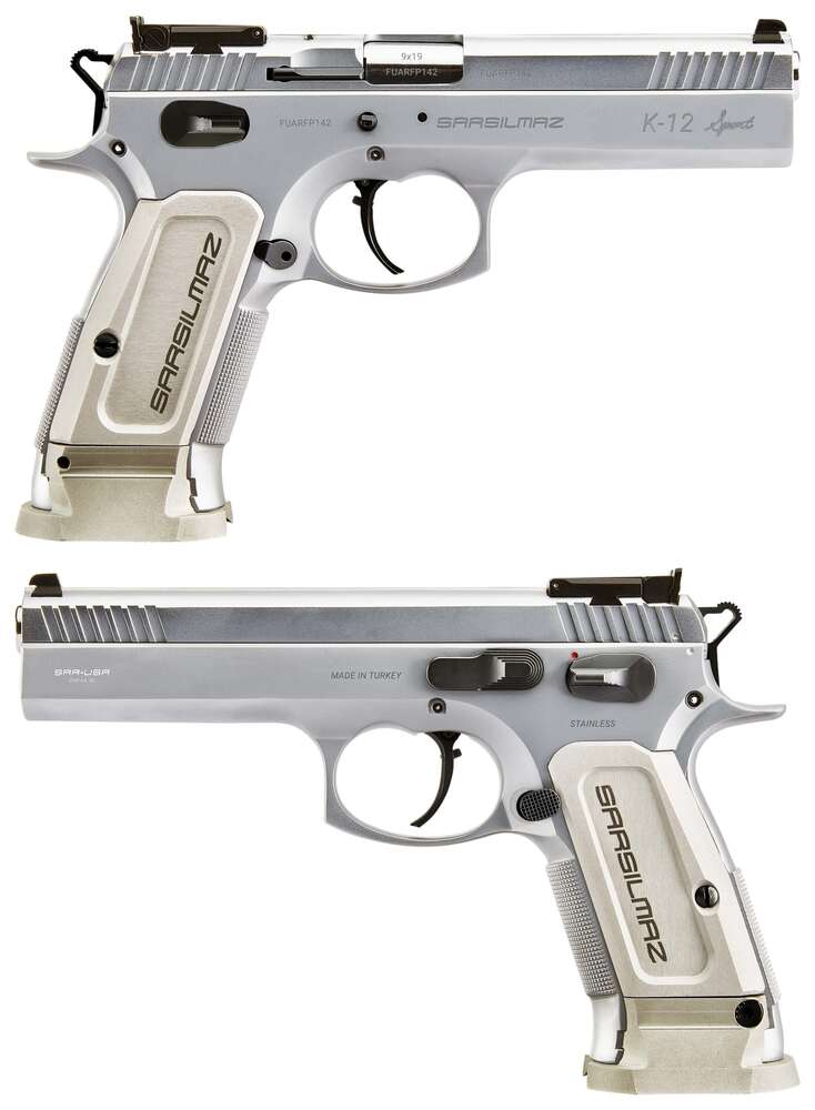 Handguns SAR Firearms 4.70" 9mm SAR USA K12STSP      K-12 SPORT SS        9MM 17RD • Model: 4.70"